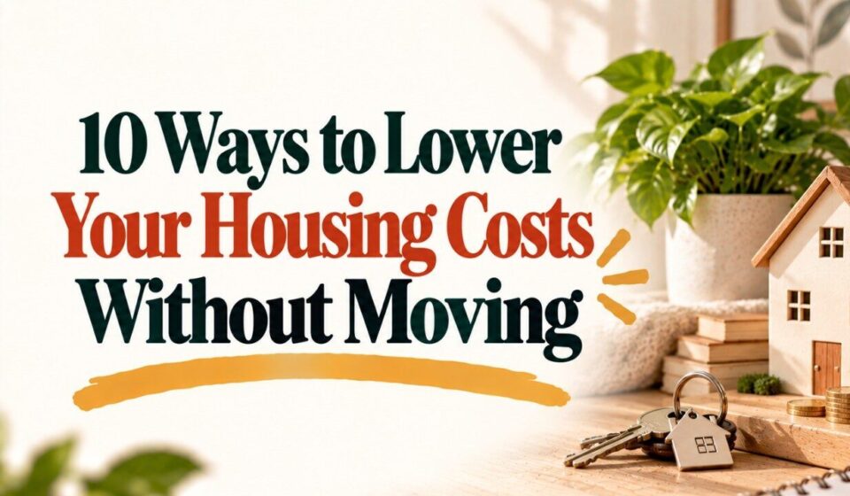 10 Ways to Lower Your Housing Costs Without Moving