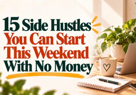 15 Side Hustles You Can Start This Weekend With No Money