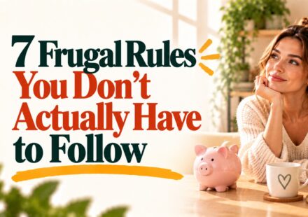 7 Frugal Rules You Don't Actually Have to Follow