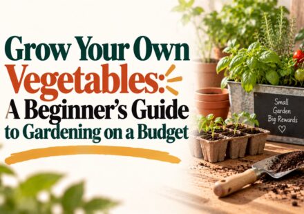 Grow Your Own Vegetables: A Beginner's Guide to Gardening on a Budget