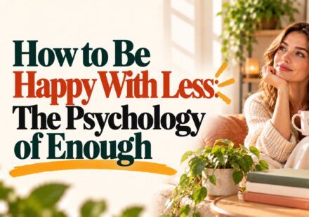 How to Be Happy With Less: The Psychology of Enough