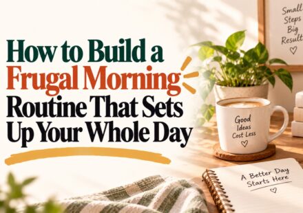 How to Build a Frugal Morning Routine That Sets Up Your Whole Day