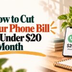 How to Cut Your Phone Bill to Under $20 a Month