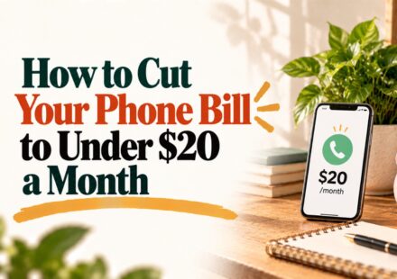 How to Cut Your Phone Bill to Under $20 a Month