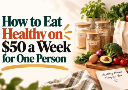 How to Eat Healthy on $50 a Week for One Person
