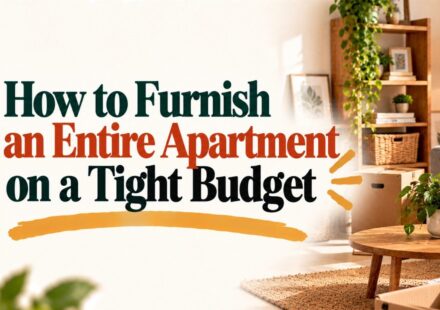 How to Furnish an Entire Apartment on a Tight Budget