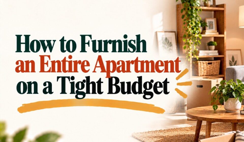 How to Furnish an Entire Apartment on a Tight Budget