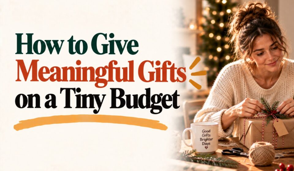 How to Give Meaningful Gifts on a Tiny Budget