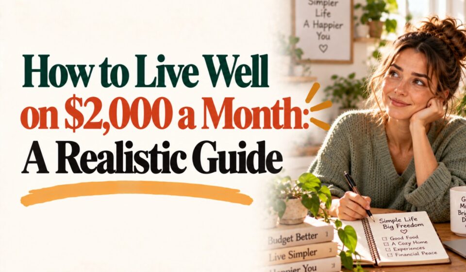 How to Live Well on $2,000 a Month: A Realistic Guide