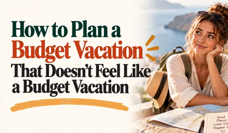 How to Plan a Budget Vacation That Doesn't Feel Like a Budget Vacation