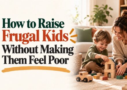 How to Raise Frugal Kids Without Making Them Feel Poor