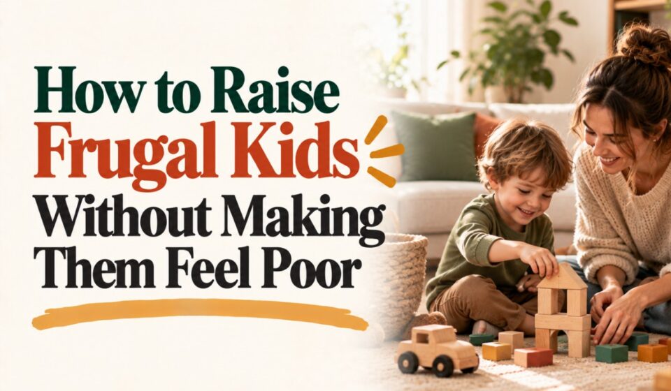 How to Raise Frugal Kids Without Making Them Feel Poor