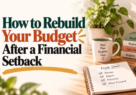 How to Rebuild Your Budget After a Financial Setback