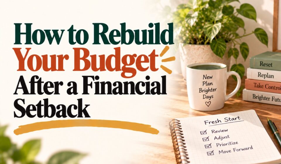 How to Rebuild Your Budget After a Financial Setback