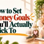 How to Set Money Goals You'll Actually Stick To