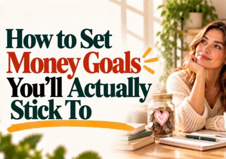 How to Set Money Goals You'll Actually Stick To