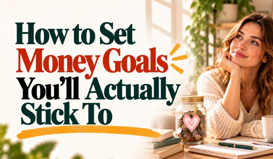 How to Set Money Goals You'll Actually Stick To