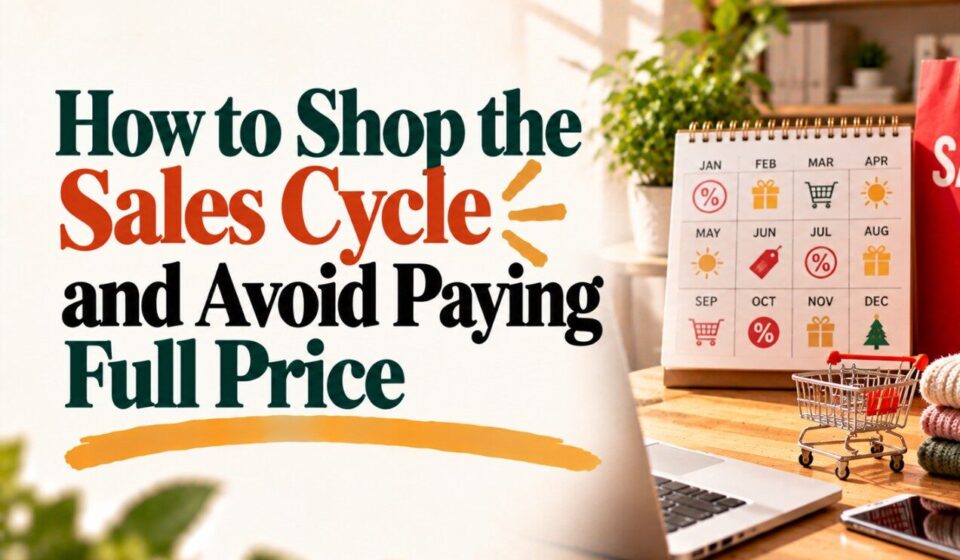 How to Shop the Sales Cycle and Avoid Paying Full Price