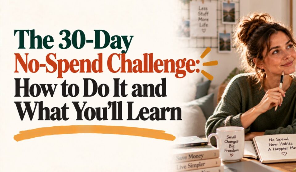 The 30-Day No-Spend Challenge: How to Do It and What You'll Learn