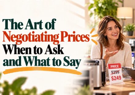 The Art of Negotiating Prices: When to Ask and What to Say