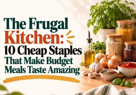 The Frugal Kitchen: 10 Cheap Staples That Make Budget Meals Taste Amazing