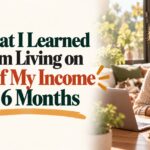 What I Learned From Living on Half My Income for 6 Months