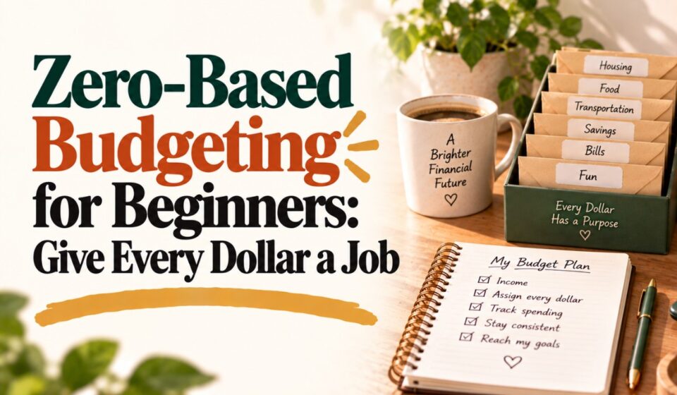Zero-Based Budgeting for Beginners: Give Every Dollar a Job