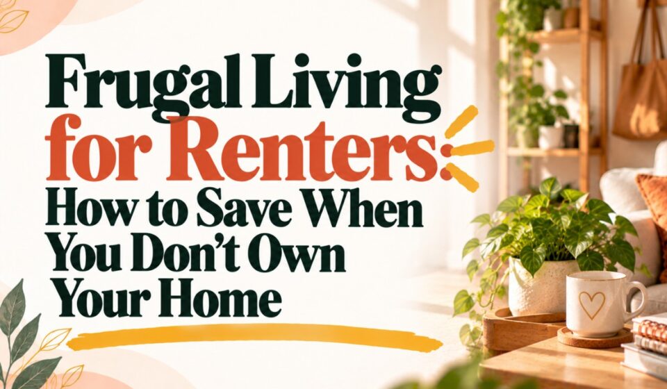 Frugal Living for Renters: How to Save When You Don't Own Your Home