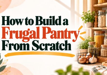 How to Build a Frugal Pantry From Scratch