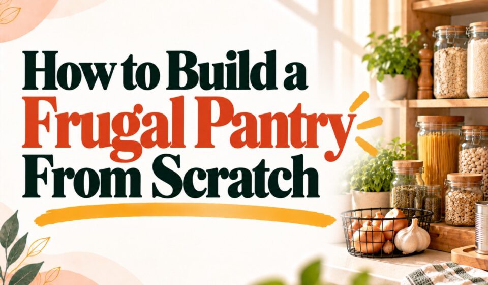 How to Build a Frugal Pantry From Scratch