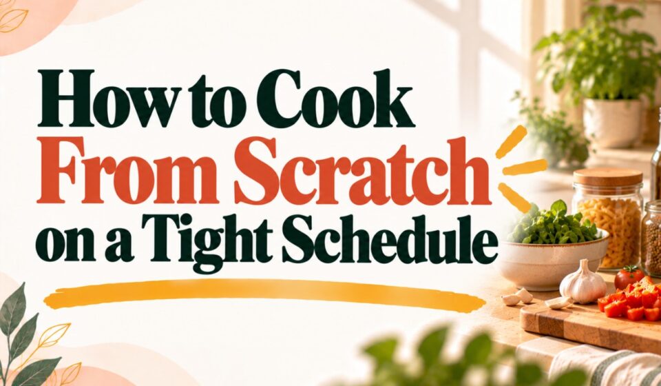 How to Cook From Scratch on a Tight Schedule