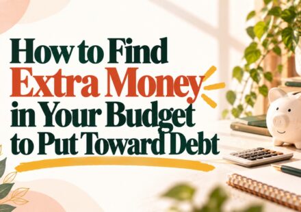 How to Find Extra Money in Your Budget to Put Toward Debt
