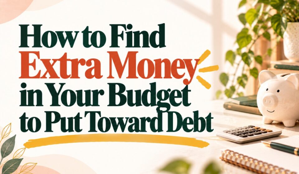 How to Find Extra Money in Your Budget to Put Toward Debt