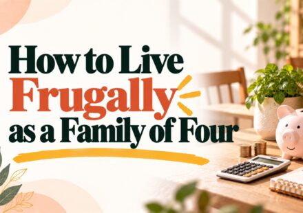 How to Live Frugally as a Family of Four