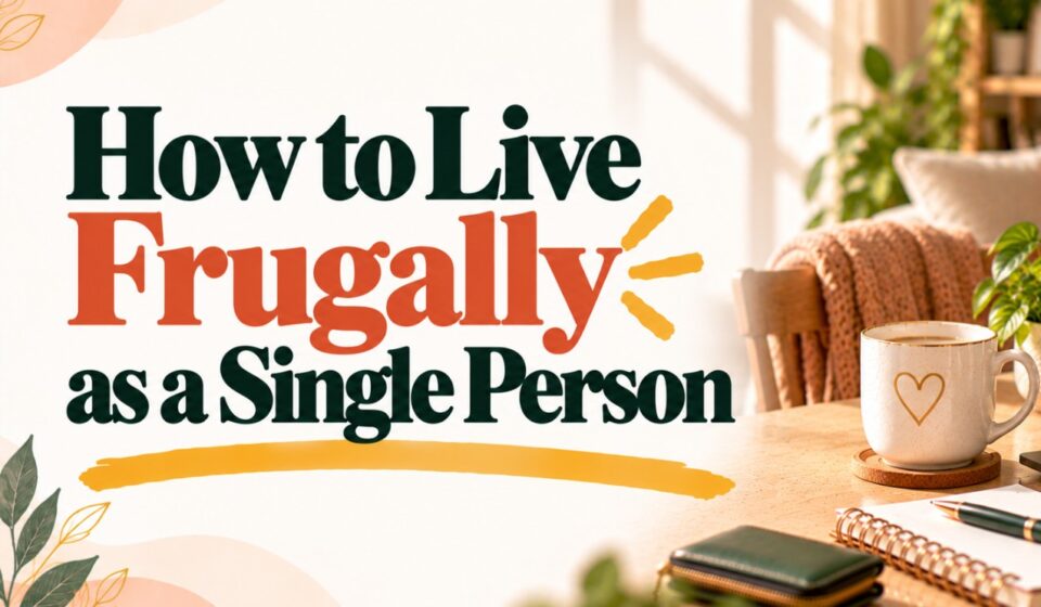 How to Live Frugally as a Single Person