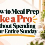How to Meal Prep Like a Pro Without Spending Your Entire Sunday