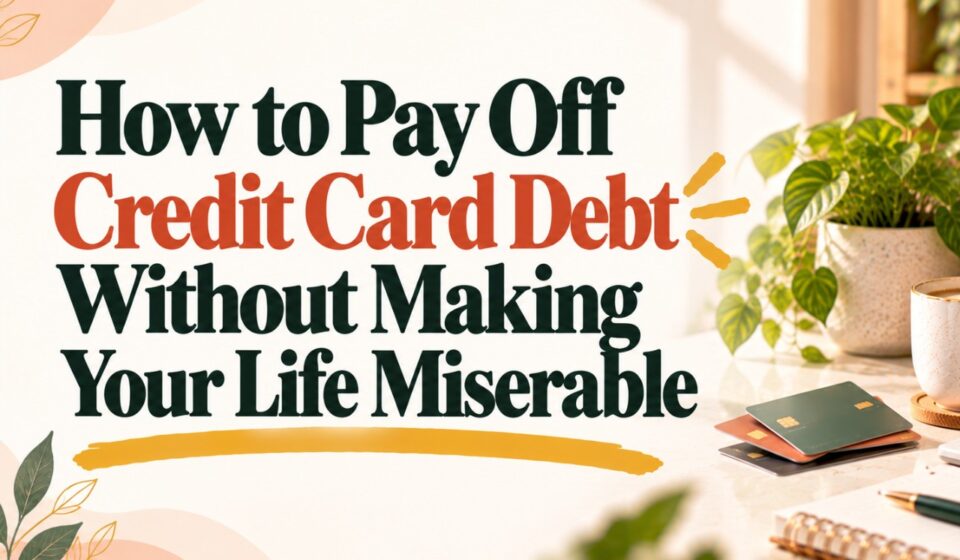 How to Pay Off Credit Card Debt Without Making Your Life Miserable