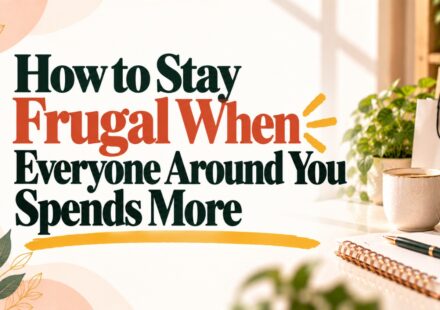 How to Stay Frugal When Everyone Around You Spends More