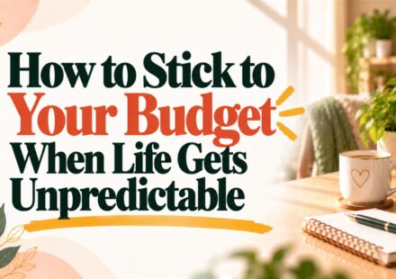 How to Stick to Your Budget When Life Gets Unpredictable