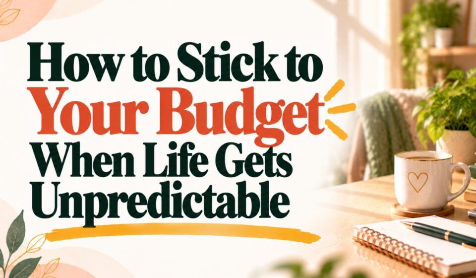 How to Stick to Your Budget When Life Gets Unpredictable