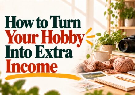 How to Turn Your Hobby Into Extra Income