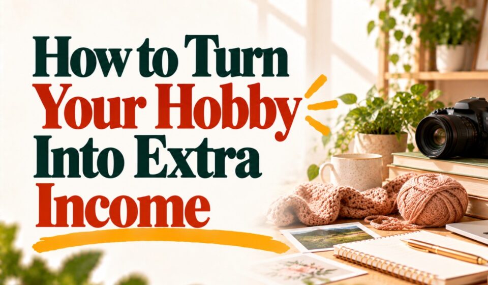 How to Turn Your Hobby Into Extra Income