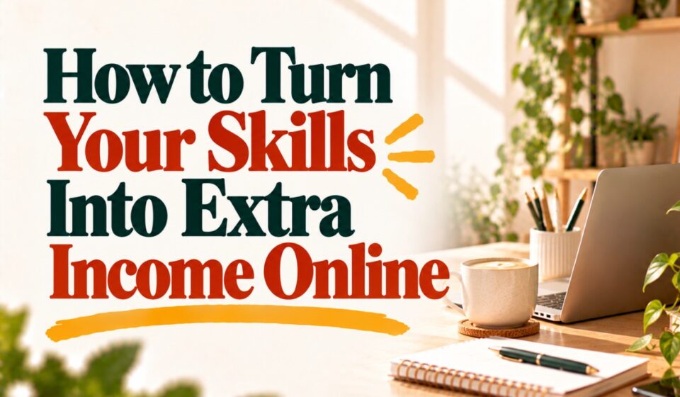 How to Turn Your Skills Into Extra Income Online