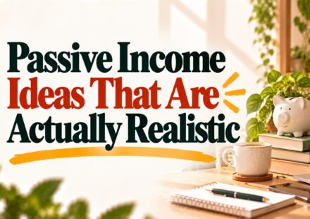 Passive Income Ideas That Are Actually Realistic