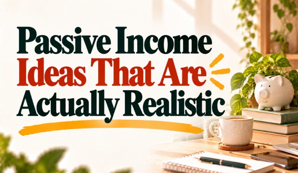 Featured image for Passive Income Ideas That Are Actually Realistic
