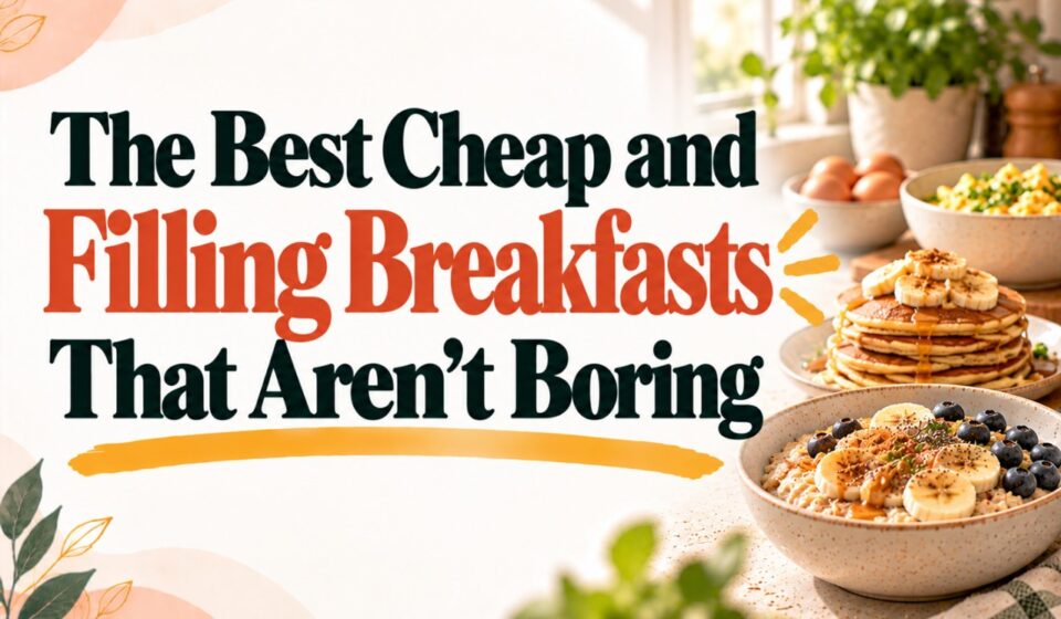 The Best Cheap and Filling Breakfasts That Aren't Boring